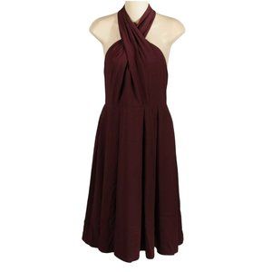 NWT Halston Heritage Women's Halter Dress Size 4